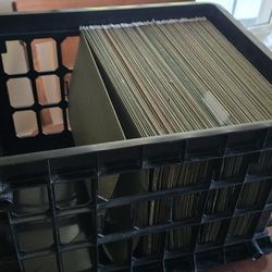 Crate With Many Hanging Folders
