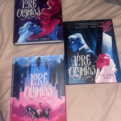 Lore Olympus Hardcover Books Volumes 1-3 
