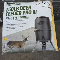 New deer feeder