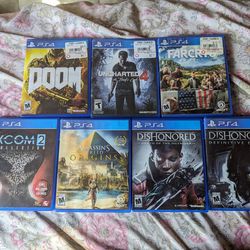 PlayStation 4 Game Lot