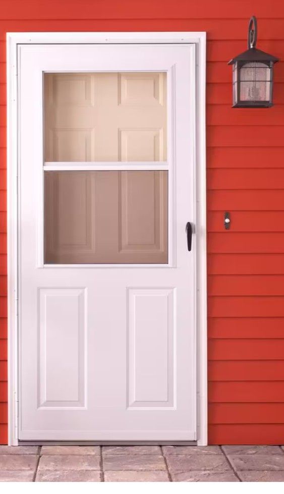 Storm Door With Window