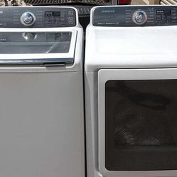 XL Samsung Washer And Dryer 
