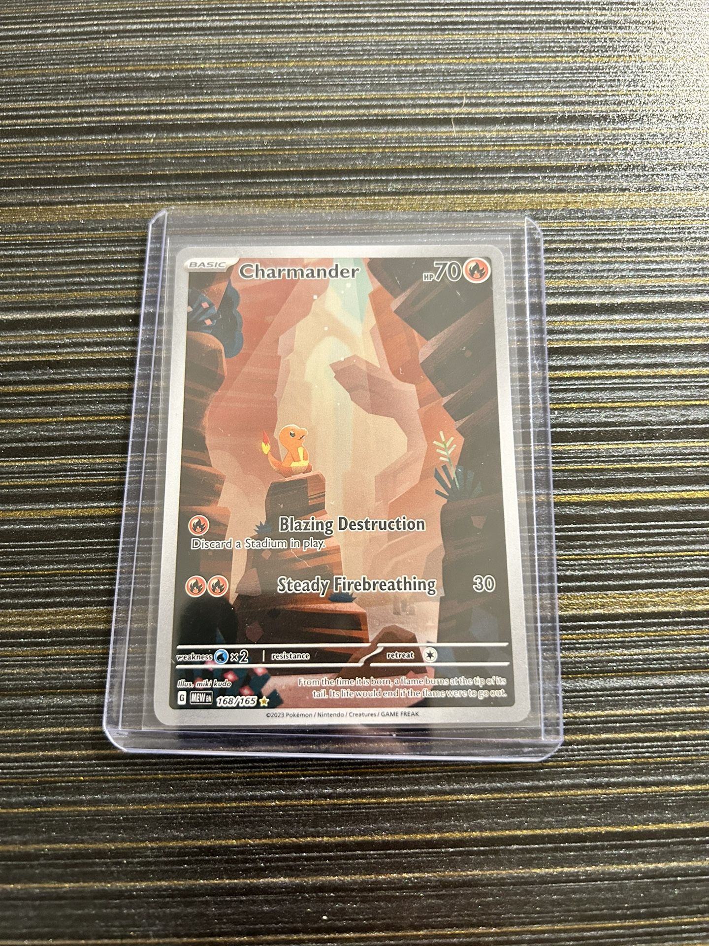 Charmander Illustration Rare Pokemon Card 151