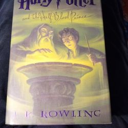 Rare Harry Potter The Half Blood Prince Rare Early Misprint First Edition 