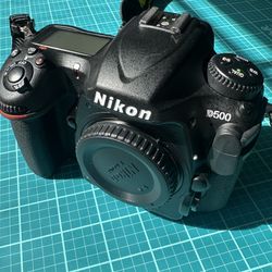 Nikon D500 Body - Only 5,900 Shutter