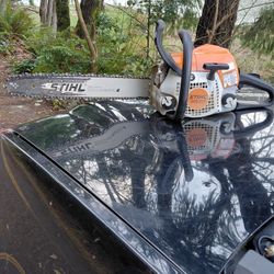 STIHL MS 211 FIREWOOD MAKER