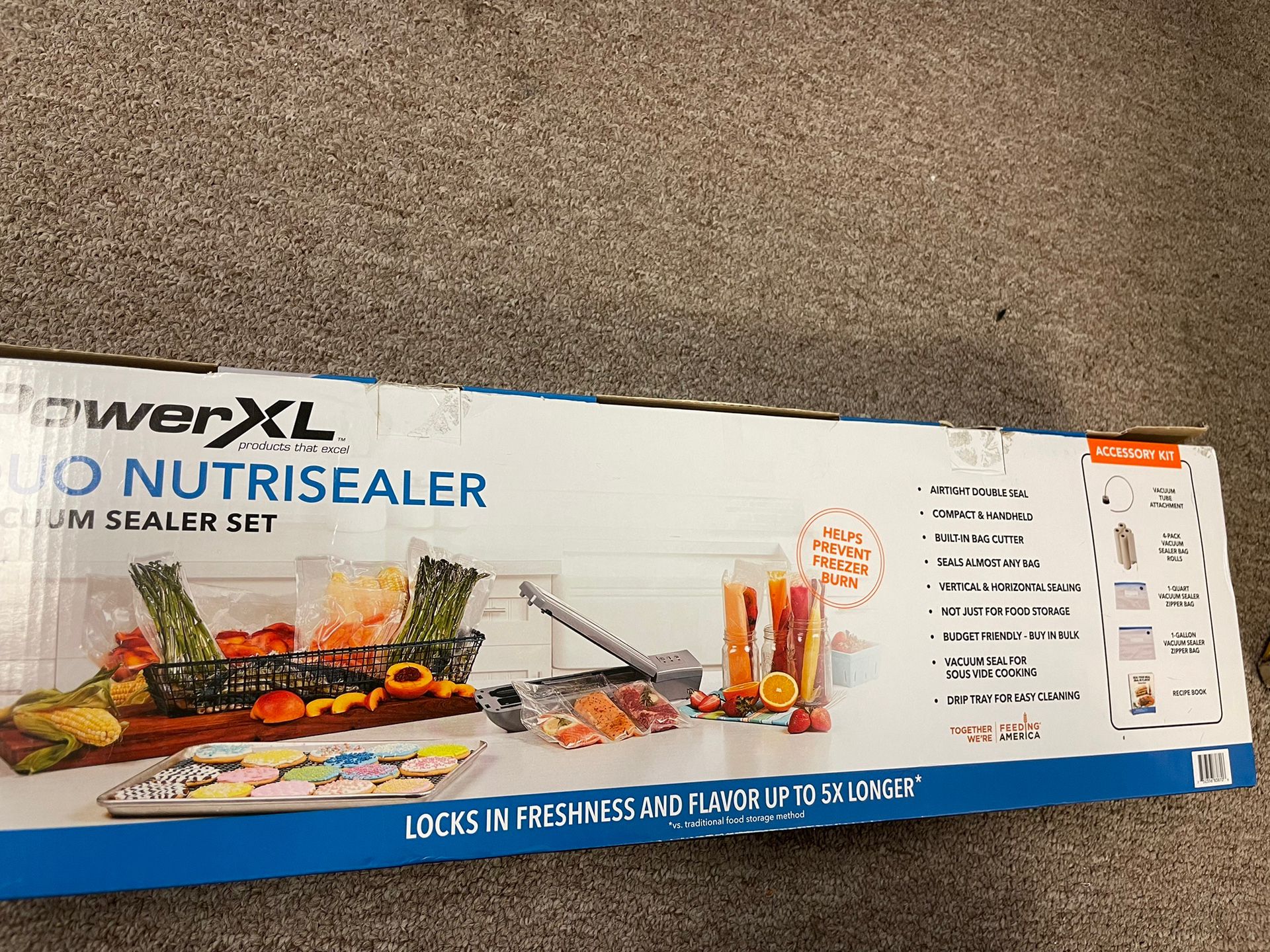 PowerXL Duo NutriSealer Food Vacuum Sealer for Sale in Cathedral City, CA -  OfferUp