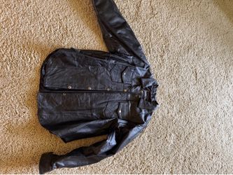 Leather Shirt/Jacket Ladies Large
