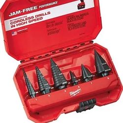 Milwaukee Step Drill Bit Set 