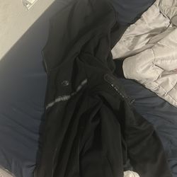 Black Nike tech size small and Red Nike tech size m