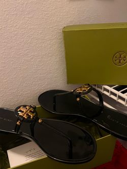 Black Tory Burch sandles size 7