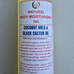 Coconut Milk And Black Castor Oil