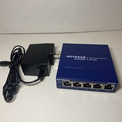 Netgear Prosafe FS105 5port Ethernet Switch 