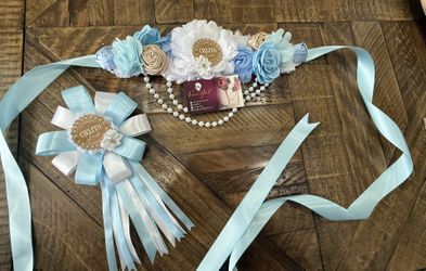 Maternity Sash Set 590
