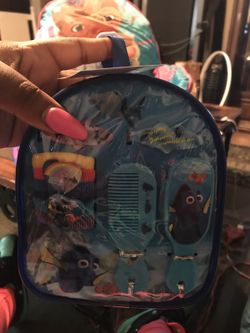 Brand new Dory backpack accessories set