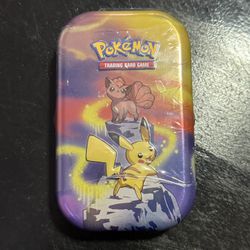 Pokemon TCG Kanto Power Mini Tin - [Vulpix & Pikachu] L24