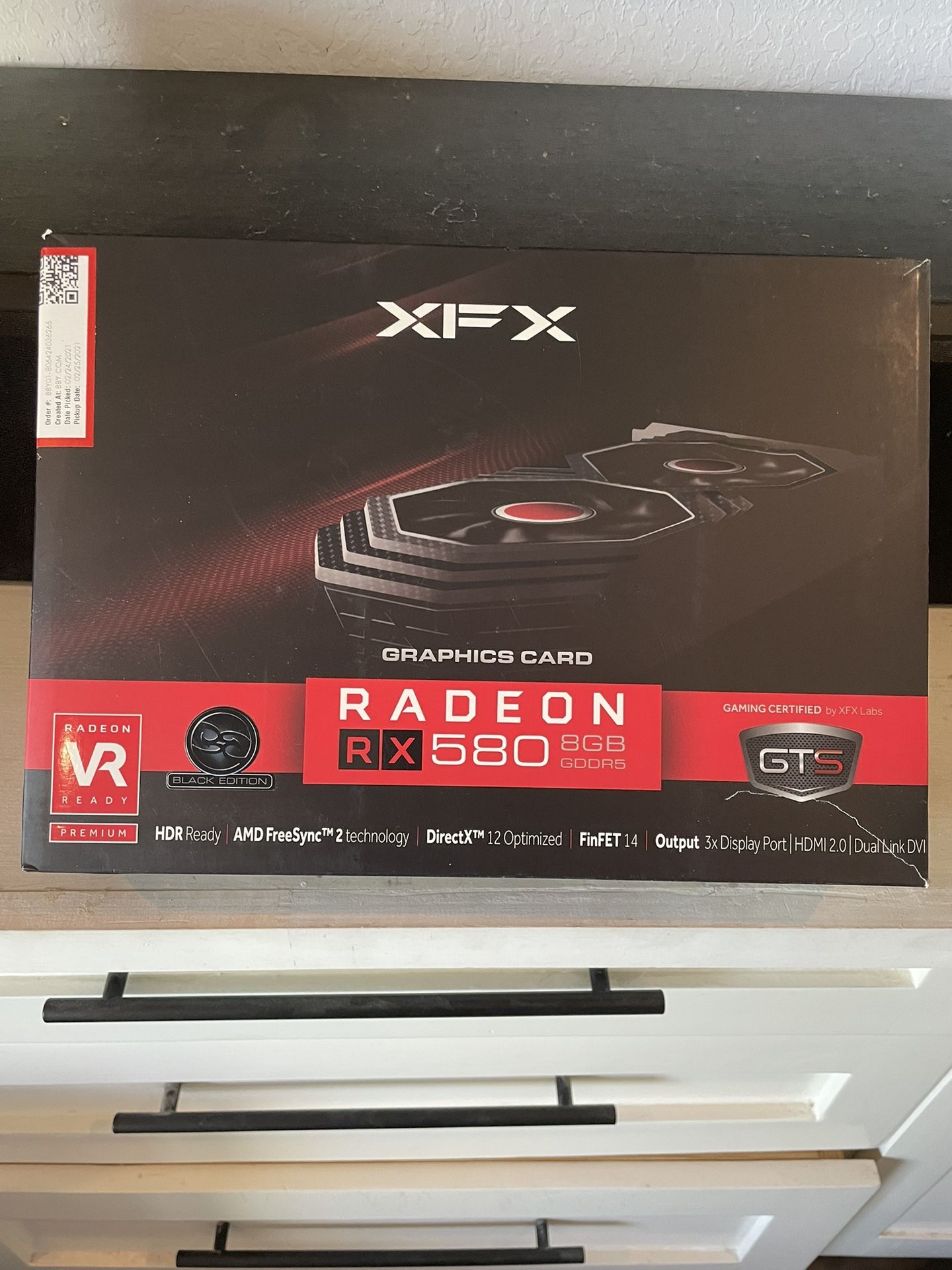 XFX Amd RADEON RX 580 8G, GTX