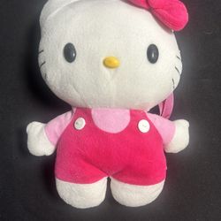 Hello Kitty Plush Back Pack
