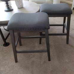 Counter Stools  24" Tall. Both For $35.00