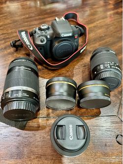 Canon EOS Rebel T6i Camera Set