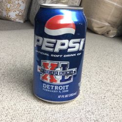 Pepsi Soda Can