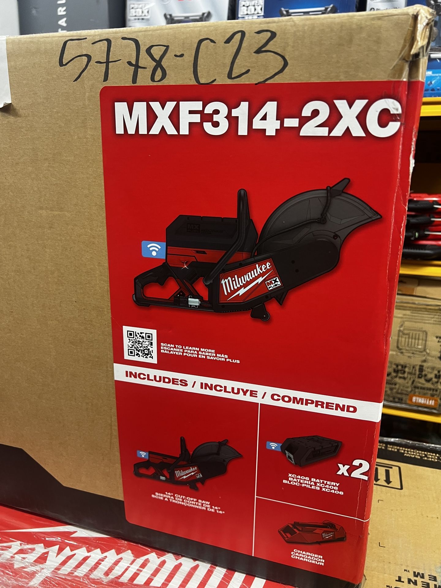 Milwaukee Mx Fuel 14” Cut Off Saw Kit