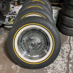 15 inch spokes and vogues 235/70r15