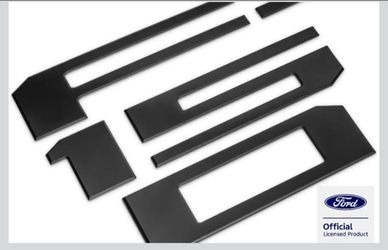 Tailgate Insert Letters fits Ford F150 (Black)
