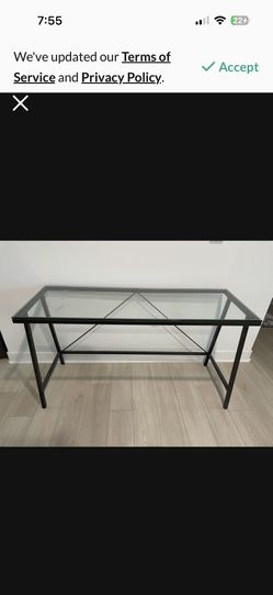 Glass Office Desk