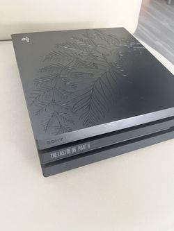 PS4 1TB Pro “Last Of Us II” Limited Edition Console for Sale in