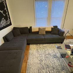 Grey Sectional Couch