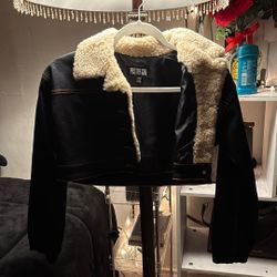 Short  Warm Jean Jacket