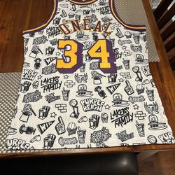 Men’s Los Angeles Lakers Shaquille O’Neal Jersey