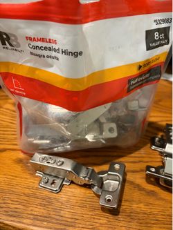 Frameless Concealed Hinges