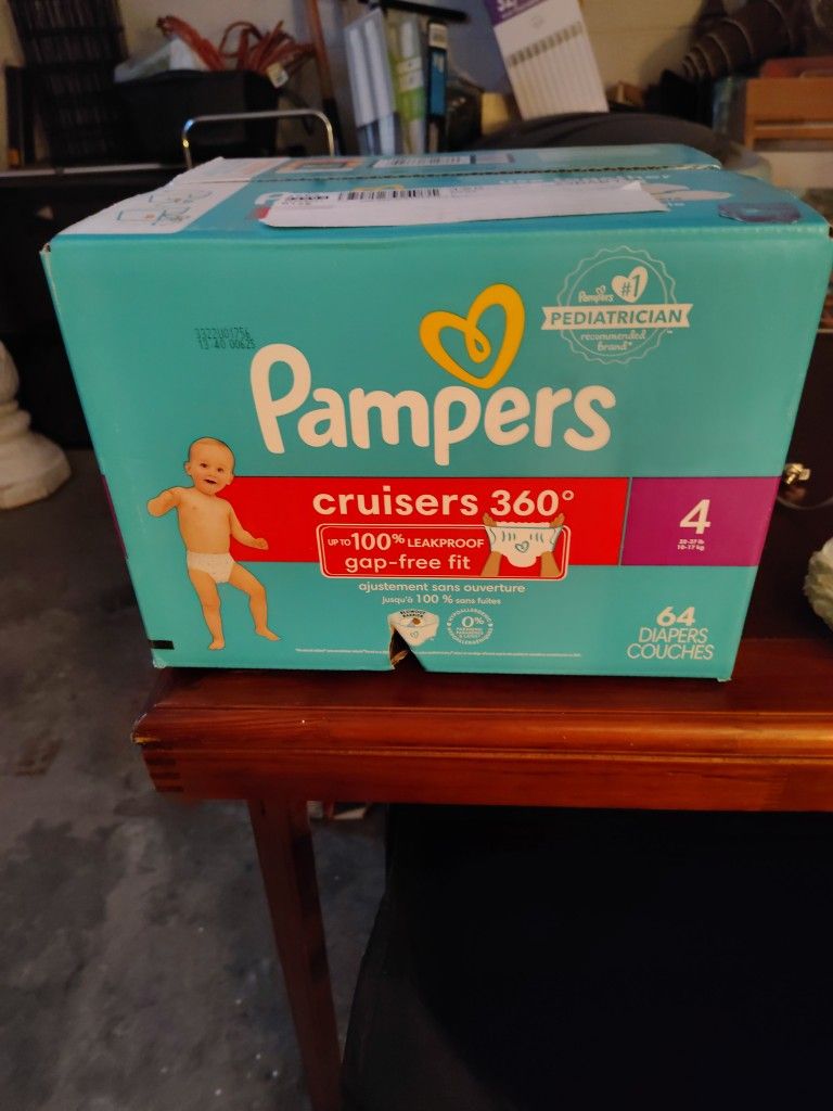 Pampers Cruisers 360 Size 4 64 Count