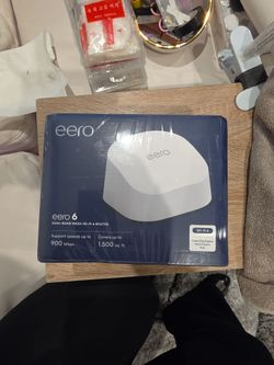eero 6 Dual Band Mesh Wi-Fi 6 Router