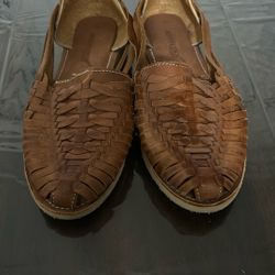 RedHawk Boot Co. Women's Hand-woven Leather Sandals