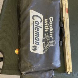 Coleman Stove And Stand