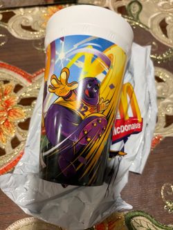 McDonald's Grimace World Cup Collectible Plastic Cup