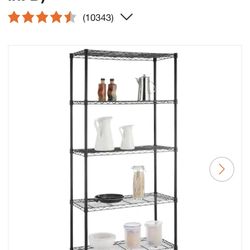 Metal Shelves. 4 Total. 