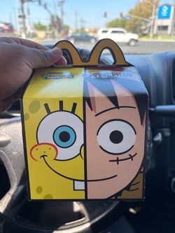 McDonald’s one piece/spongebob collab