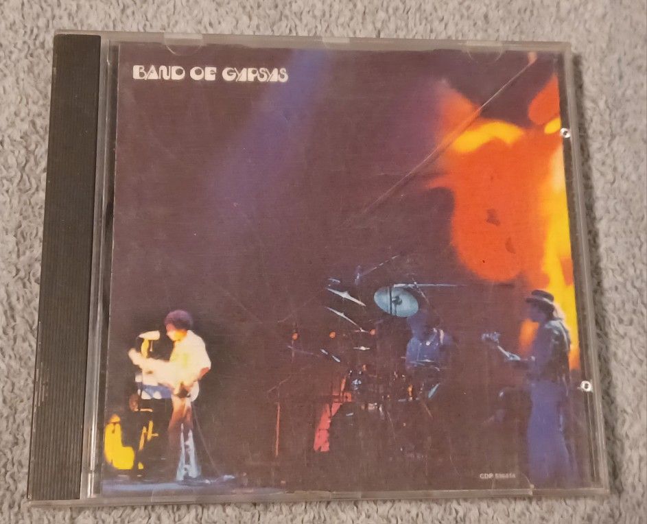 Jimi Hendrix CD Music Rock Guitar Roll Bamds Of Gypsys