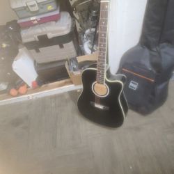Electric Acoustic Guitar 100$
