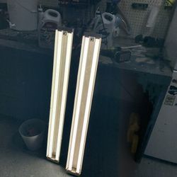Two Shop Light Fixtures 