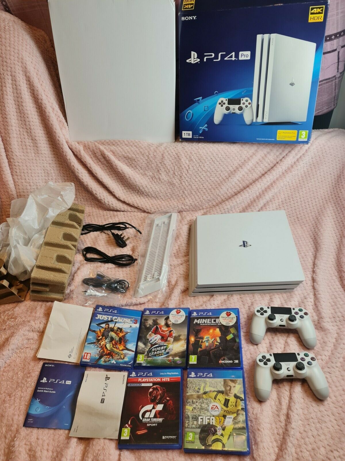 Sony PlayStation 4 Pro white Console