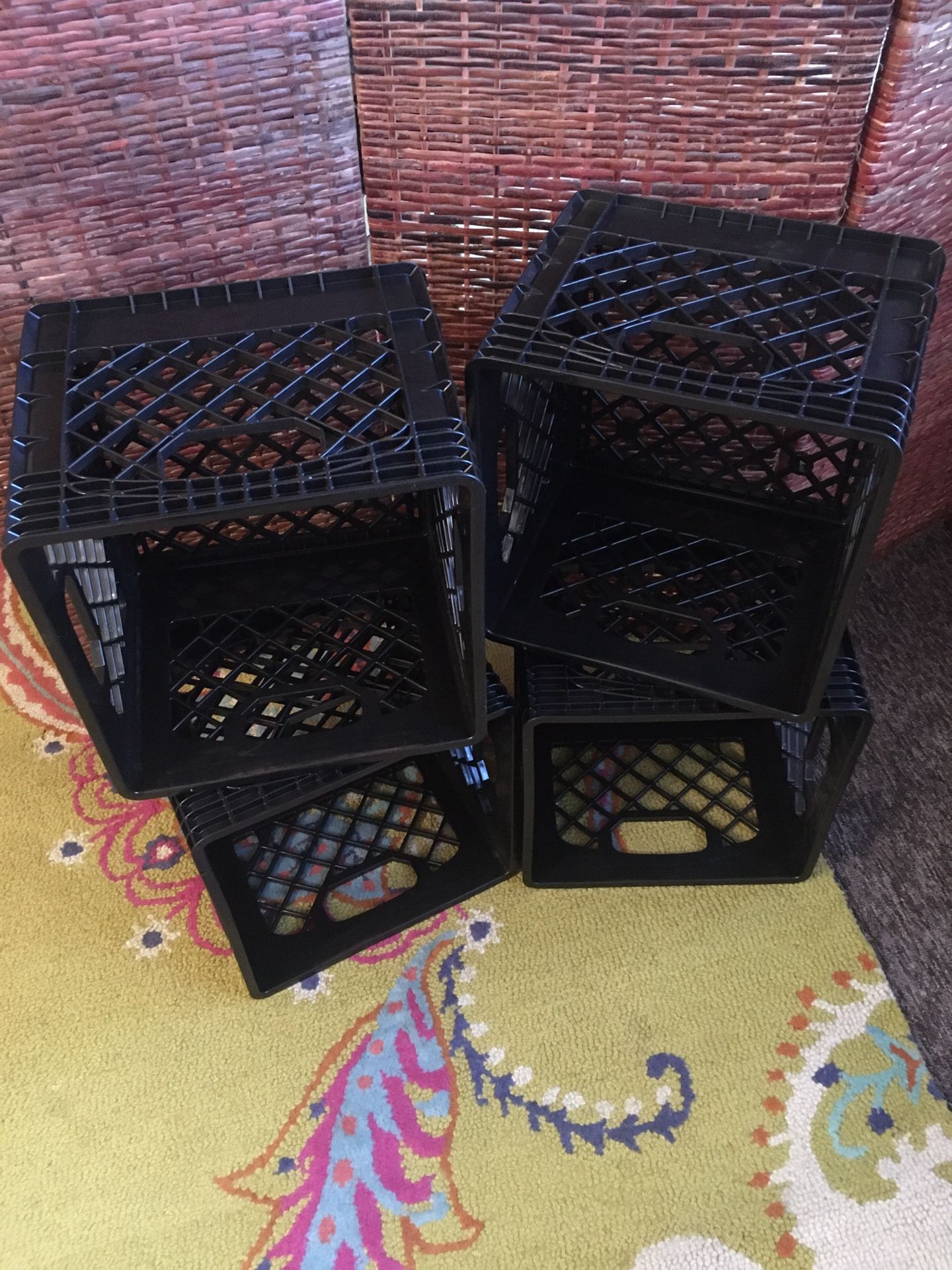 4 Plastic Milk Crates for Sale in Sacramento, CA OfferUp