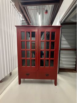 Display Cabinet with Glass Doors