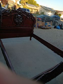 Queen size bed frame