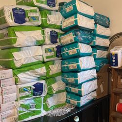 Pull Ups Size M …. Pampers Size Xl 