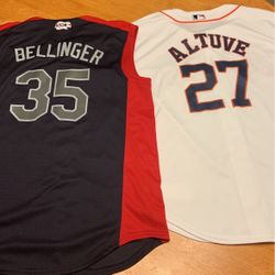 Two Kids Large Baseball Jerseys ⚾️